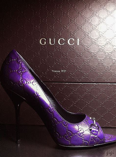 purple gucci|gucci purple shoes.